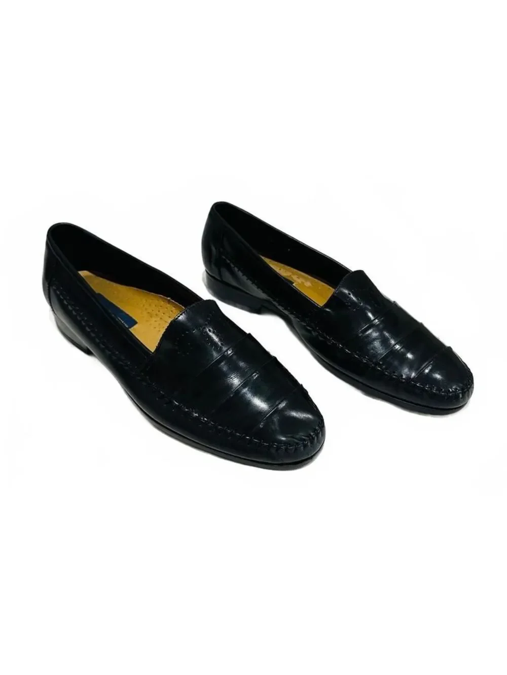 Vintage Giorgio Brutini Men's Leather Loafers Slip-On Style 670311  Size 11D